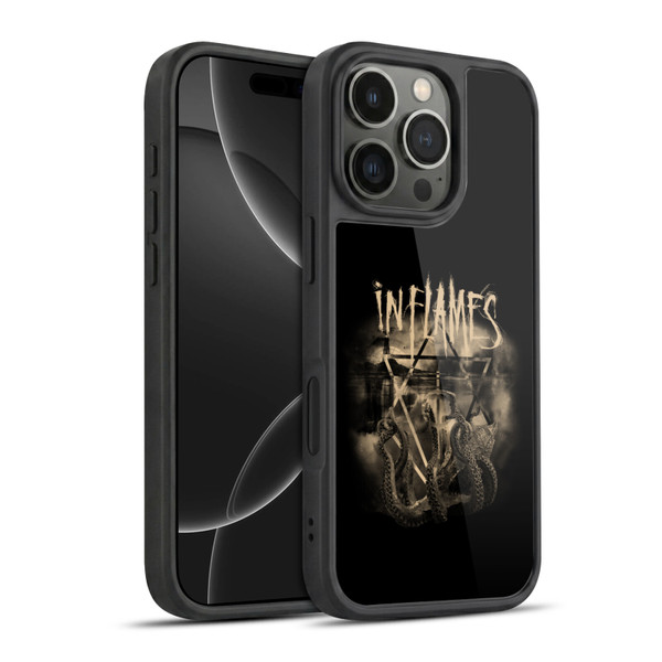 In Flames Metal Grunge Octoflames Gel Armour Case For Apple iPhone 16 Pro