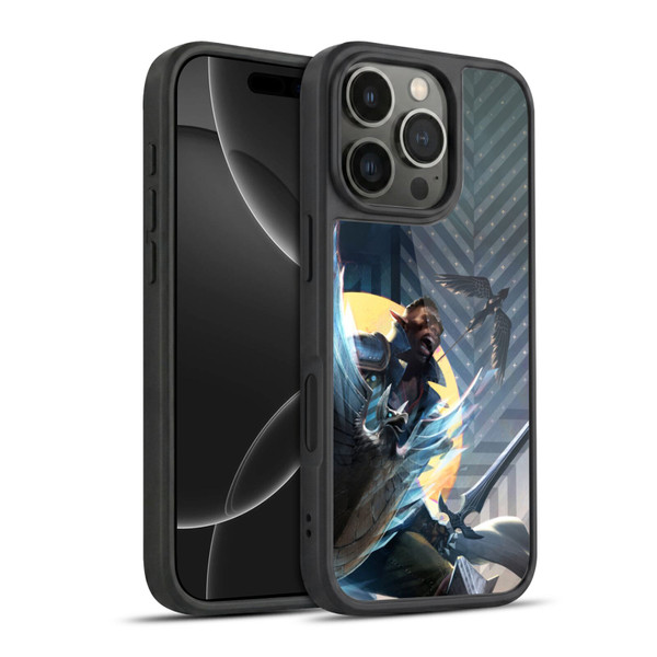 EA Bioware Dragon Age The Veilguard Graphics Davrin Gel Armour Case For Apple iPhone 16 Pro