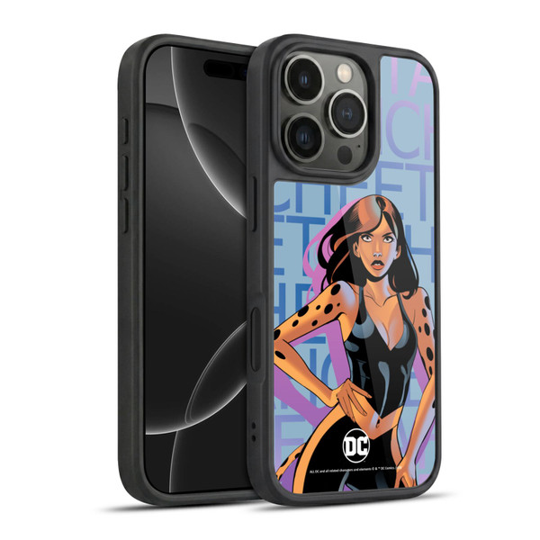 DC Women Core Compositions Cheetah Gel Armour Case For Apple iPhone 16 Pro