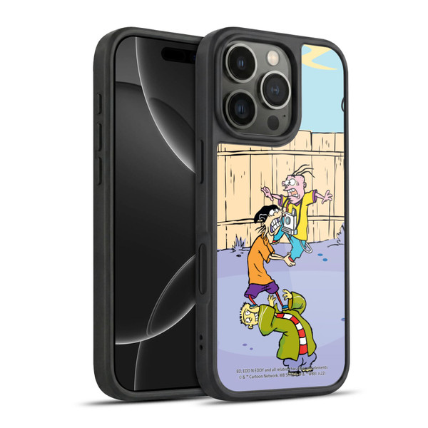 Ed, Edd, n Eddy Graphics Characters Gel Armour Case For Apple iPhone 16 Pro