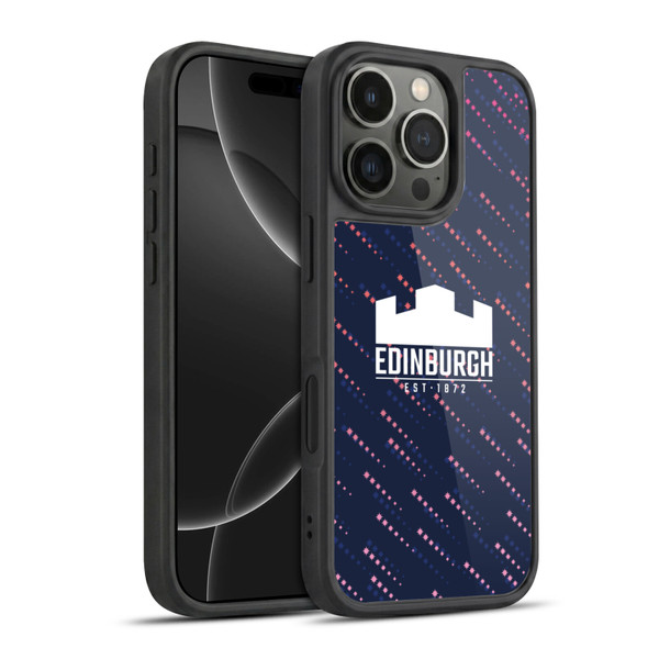 Edinburgh Rugby 2024/25 Crest Kit Training Gel Armour Case For Apple iPhone 16 Pro