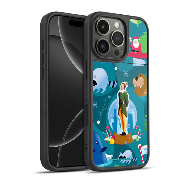 Elf Movie Graphics 1 Animals Pattern Gel Armour Case For Apple iPhone 16 Pro