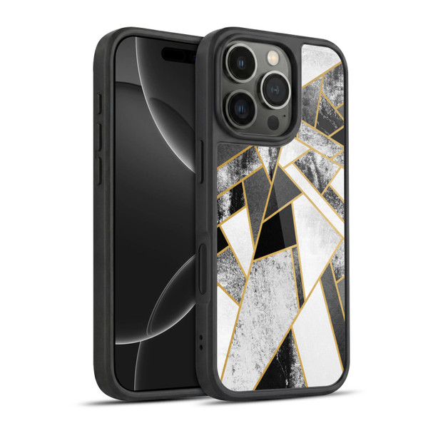 Elisabeth Fredriksson Geometric Design And Pattern Fragments Gel Armour Case For Apple iPhone 16 Pro