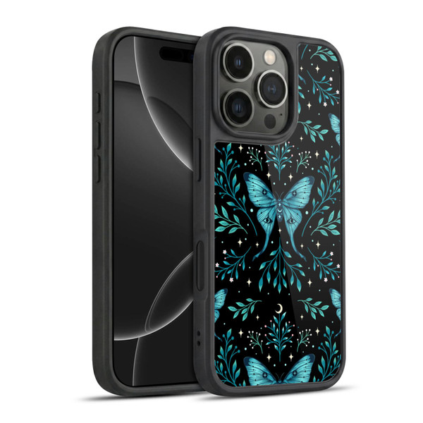 Episodic Drawing Art Butterfly Pattern Gel Armour Case For Apple iPhone 16 Pro