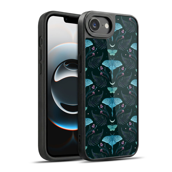 Episodic Drawing Art Emerald Pattern Gel Armour Case For Apple iPhone 16e / Apple iPhone 17e