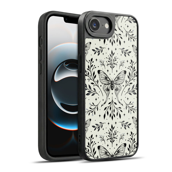 Episodic Drawing Art Mystical Butterfly Pattern Gel Armour Case For Apple iPhone 16e / Apple iPhone 17e