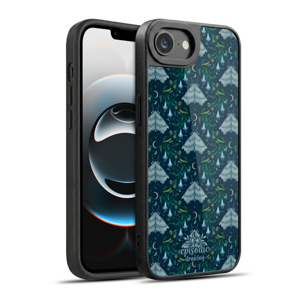 Episodic Drawing Spooky Patterns Angel Moth Gel Armour Case For Apple iPhone 16e / Apple iPhone 17e