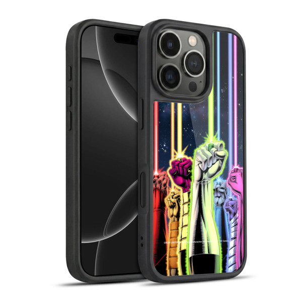 Green Lantern DC Comics Comic Book Covers Power Rings Gel Armour Case For Apple iPhone 16 Pro