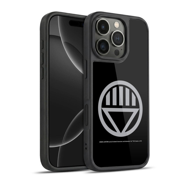 Green Lantern DC Comics Lantern Corps Black Gel Armour Case For Apple iPhone 16 Pro