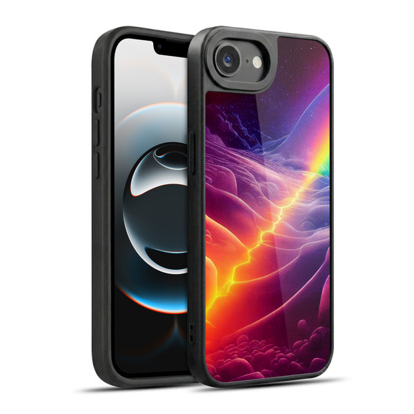 Wumples Cosmic Universe A Chasm On A Distant Moon Gel Armour Case For Apple iPhone 16e / Apple iPhone 17e