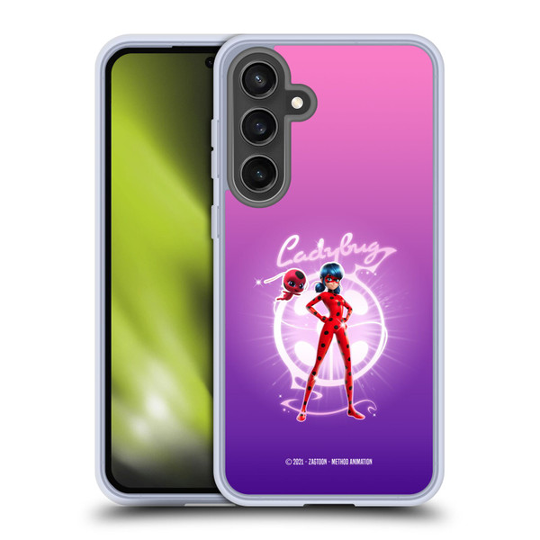 Miraculous Ladybug Graphics Ladybug Soft Gel Case for Samsung Galaxy S24 FE & MagSafe