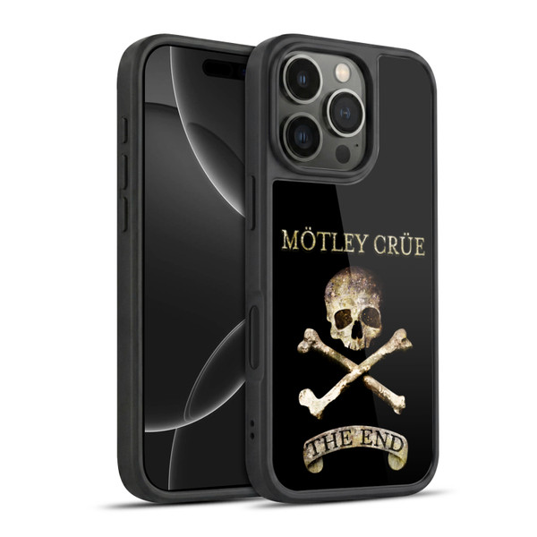 Motley Crue Logos The End Gel Armour Case For Apple iPhone 16 Pro
