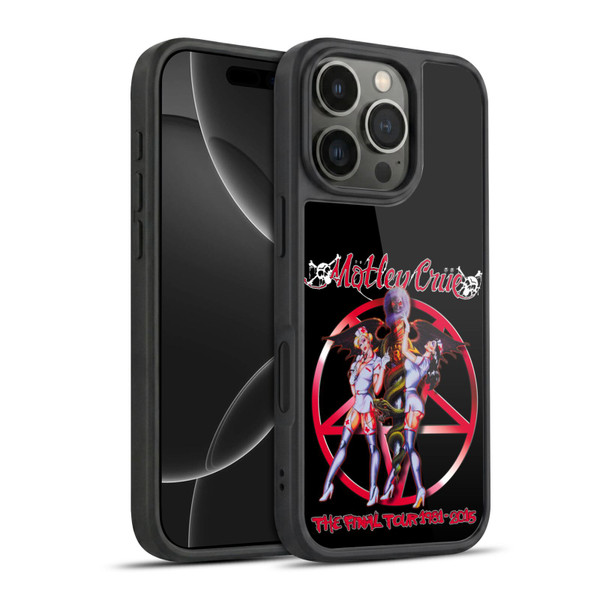 Motley Crue Tours Dr. Feelgood Final Gel Armour Case For Apple iPhone 16 Pro