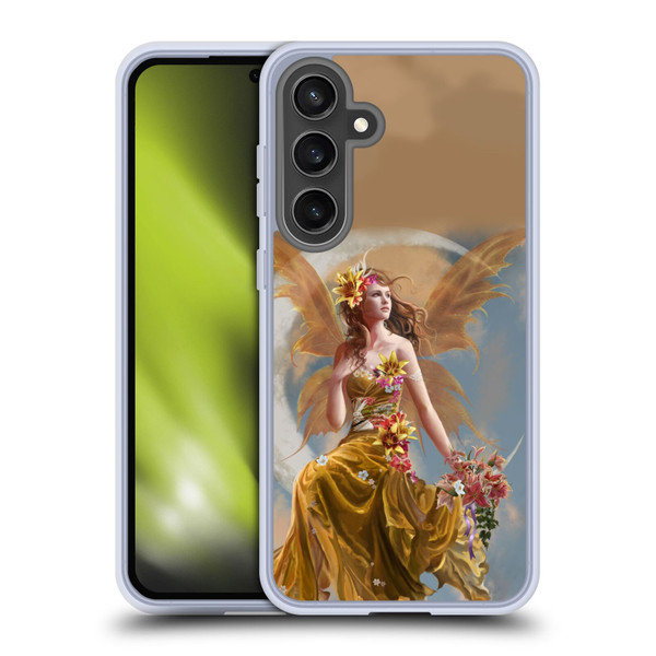 Nene Thomas Crescents Earth Fairy On Moon Soft Gel Case for Samsung Galaxy S24 FE & MagSafe