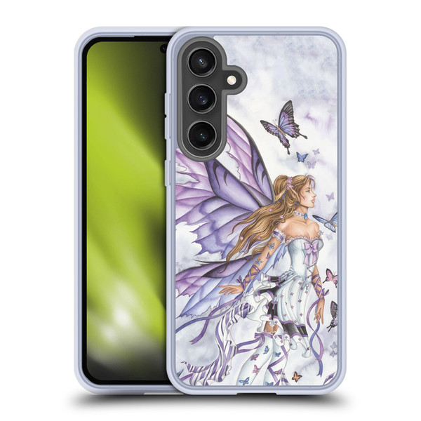 Nene Thomas Fairies Lavender Ballerina Butterflies Soft Gel Case for Samsung Galaxy S24 FE & MagSafe