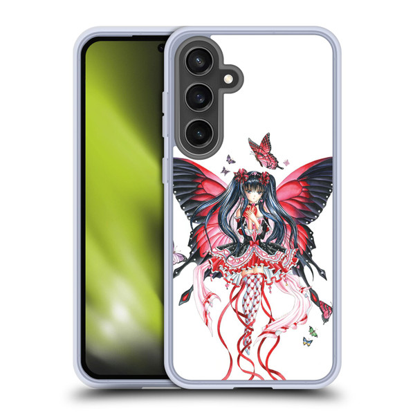 Nene Thomas Fairies Red Hearts Anime Soft Gel Case for Samsung Galaxy S24 FE & MagSafe