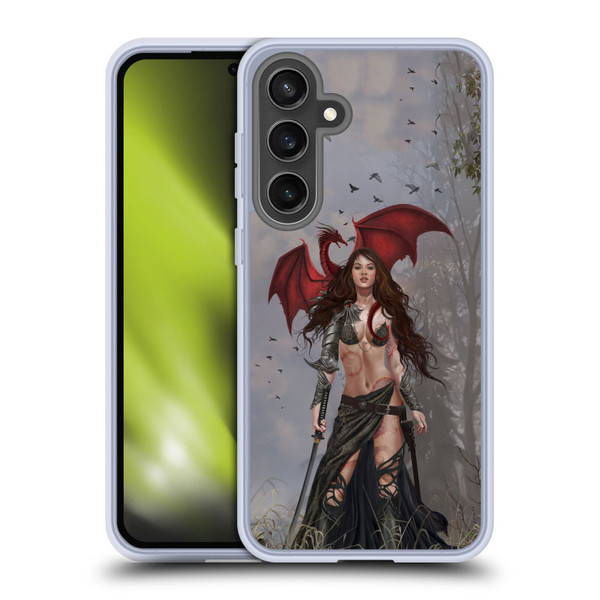 Nene Thomas Gothic Dragon Witch Warrior Sword Soft Gel Case for Samsung Galaxy S24 FE & MagSafe
