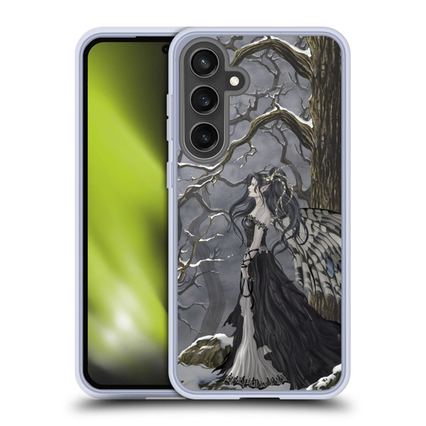 Nene Thomas Winter Has Begun Gothic Fairy In Forest Soft Gel Case for Samsung Galaxy S24 FE & MagSafe