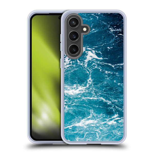PLdesign Water Sea Soft Gel Case for Samsung Galaxy S24 FE & MagSafe