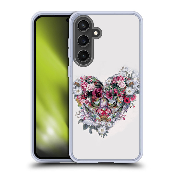 Riza Peker Skulls 9 Love Forever Soft Gel Case for Samsung Galaxy S24 FE & MagSafe