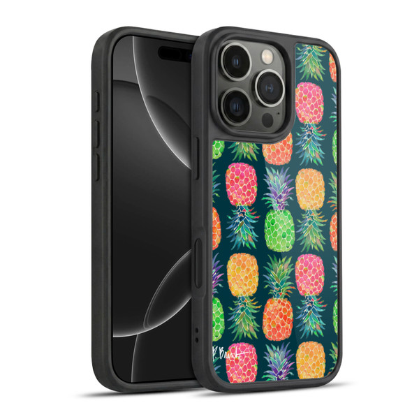 Paul Brent Wilderness Tahiti Pineapple Gel Armour Case For Apple iPhone 16 Pro