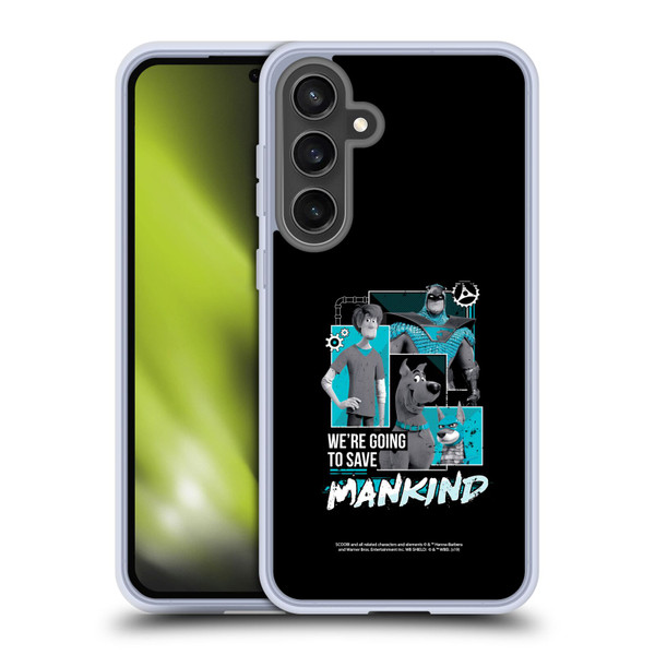 Scoob! Scooby-Doo Movie Graphics Save Mankind Soft Gel Case for Samsung Galaxy S24 FE & MagSafe