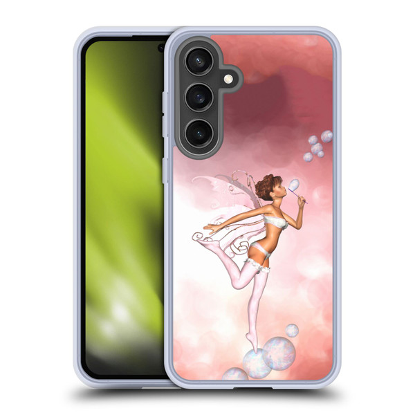 Simone Gatterwe Assorted Designs Bubble Fea Soft Gel Case for Samsung Galaxy S24 FE & MagSafe