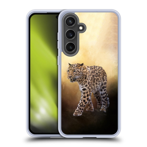 Simone Gatterwe Animals 2 Amur Leopard Soft Gel Case for Samsung Galaxy S24 FE & MagSafe