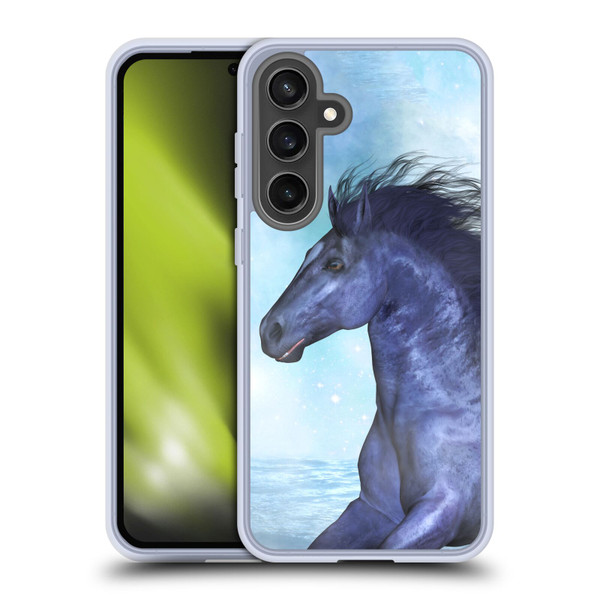 Simone Gatterwe Horses Wild Soft Gel Case for Samsung Galaxy S24 FE & MagSafe
