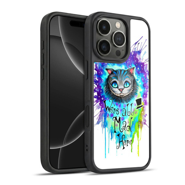 Pixie Cold Cats We Are All Mad Here Gel Armour Case For Apple iPhone 16 Pro