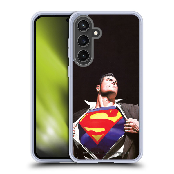Superman DC Comics Famous Comic Book Covers Forever Soft Gel Case for Samsung Galaxy S24 FE & MagSafe