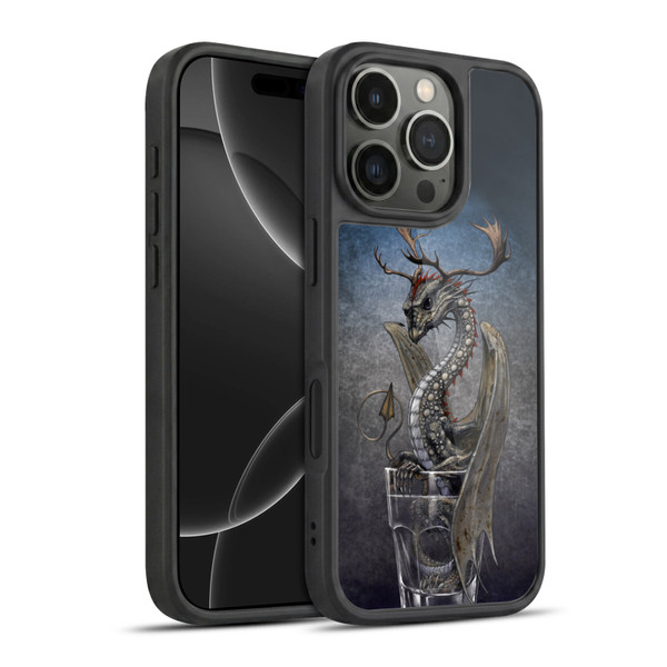Stanley Morrison Dragons Vodka Drink Glass Gel Armour Case For Apple iPhone 16 Pro