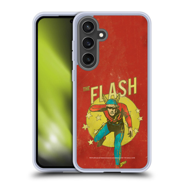 The Flash DC Comics Vintage Jay Garrick Soft Gel Case for Samsung Galaxy S24 FE & MagSafe
