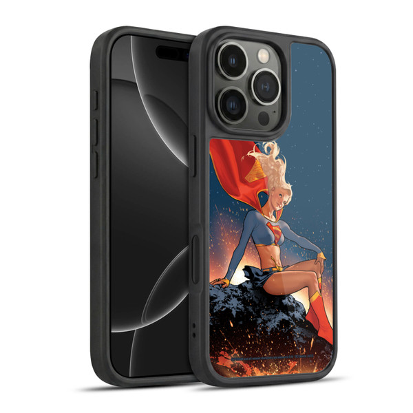 Superman DC Comics Supergirl Comic Art #23 Variant Gel Armour Case For Apple iPhone 16 Pro