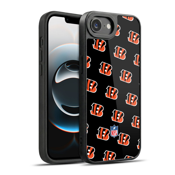 NFL Cincinnati Bengals Artwork Patterns Gel Armour Case For Apple iPhone 16e / Apple iPhone 17e