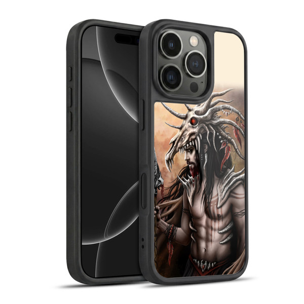 Sarah Richter Gothic Warrior Hunter Gel Armour Case For Apple iPhone 16 Pro