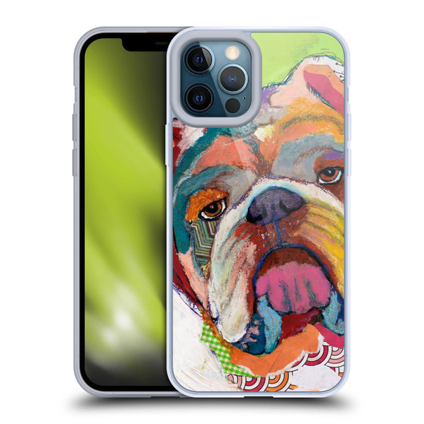 Michel Keck Dogs Bulldog Soft Gel Case for Apple iPhone 12 Pro Max