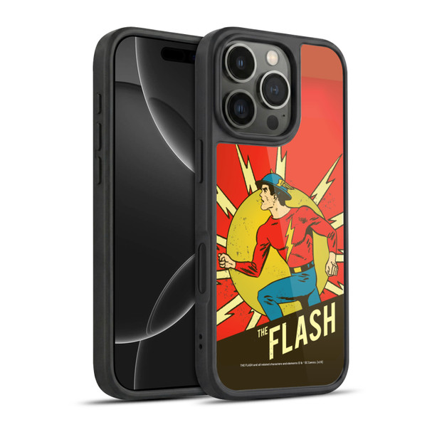 The Flash DC Comics Vintage Jay Garrick 2 Gel Armour Case For Apple iPhone 16 Pro