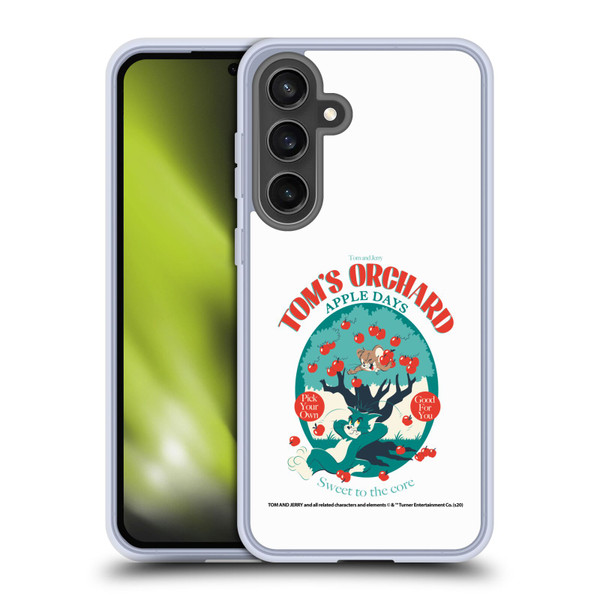 Tom and Jerry Retro Orchard Soft Gel Case for Samsung Galaxy S24 FE & MagSafe