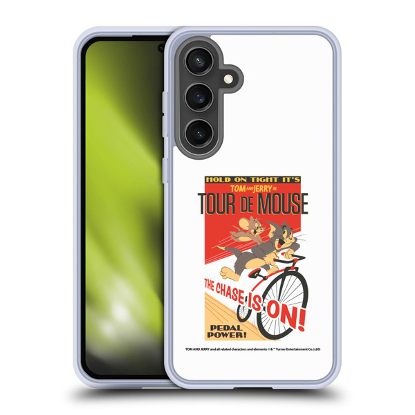 Tom and Jerry Retro Tour De Mouse Soft Gel Case for Samsung Galaxy S24 FE & MagSafe