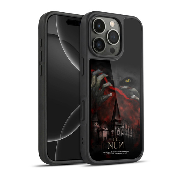 The Nun Valak Graphics Monastery Gel Armour Case For Apple iPhone 16 Pro