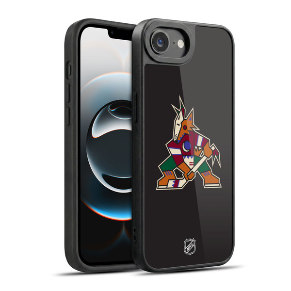 NHL Arizona Coyotes Plain Gel Armour Case For Apple iPhone 16e / Apple iPhone 17e