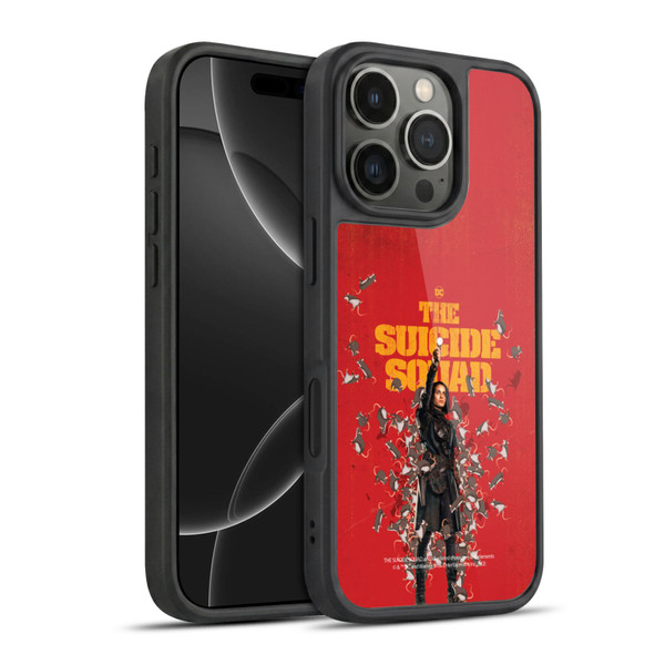 The Suicide Squad 2021 Character Poster Ratcatcher Gel Armour Case For Apple iPhone 16 Pro