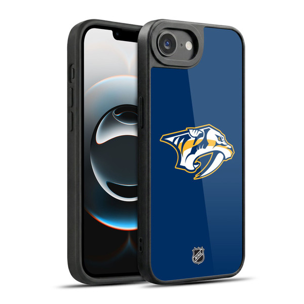 NHL Nashville Predators Plain Gel Armour Case For Apple iPhone 16e / Apple iPhone 17e
