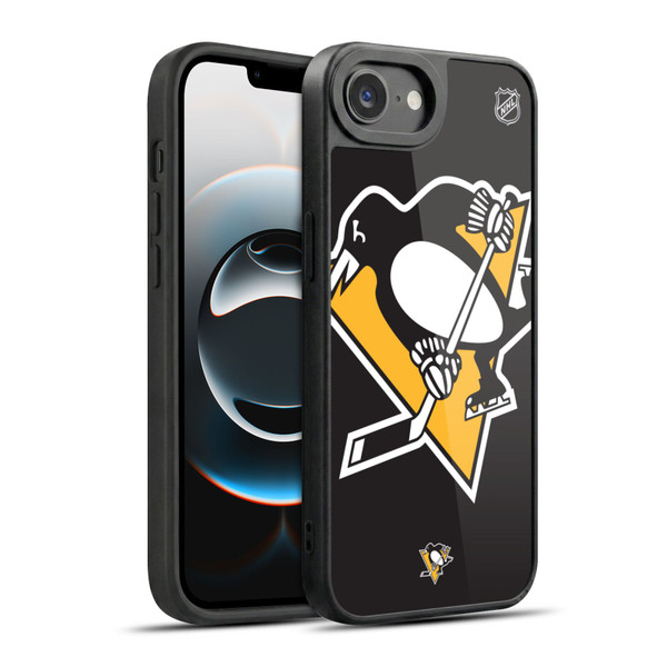NHL Pittsburgh Penguins Oversized Gel Armour Case For Apple iPhone 16e / Apple iPhone 17e