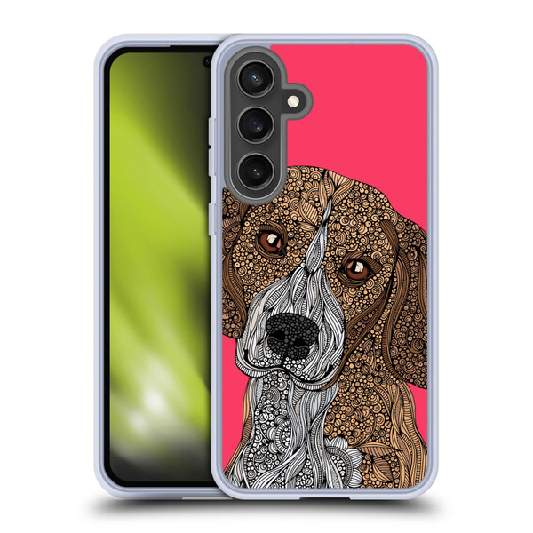 Valentina Dogs Beagle Soft Gel Case for Samsung Galaxy S24 FE & MagSafe