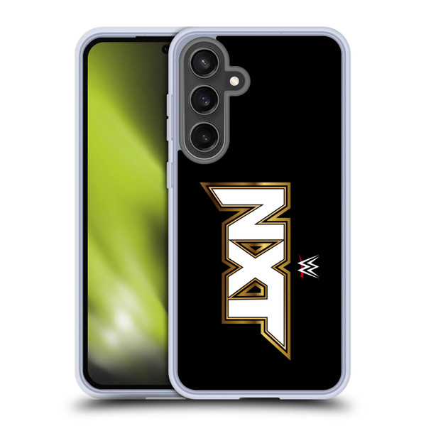 WWE TV Program Logo NXT Soft Gel Case for Samsung Galaxy S24 FE & MagSafe