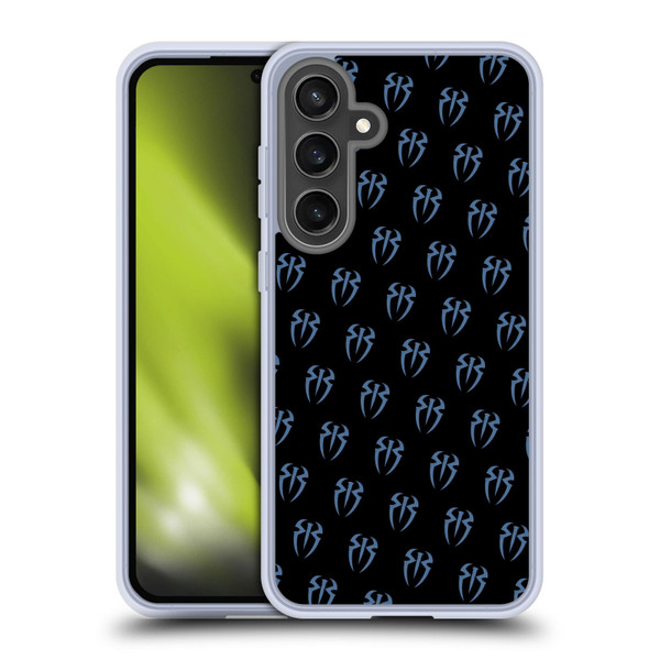 WWE 2017 Roman Reigns Pattern Soft Gel Case for Samsung Galaxy S24 FE & MagSafe