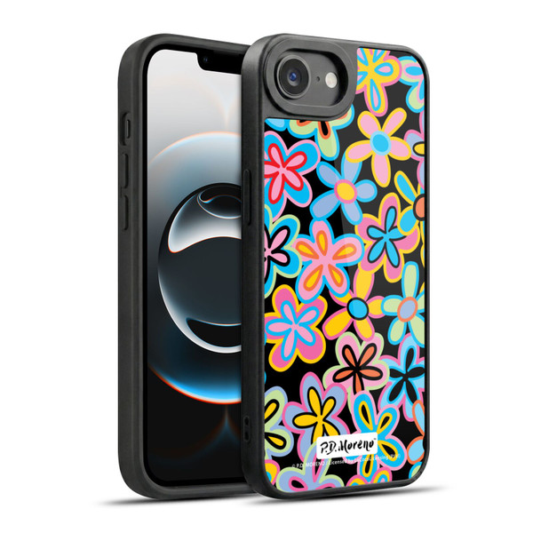 P.D. Moreno Patterns Retro Flowers Gel Armour Case For Apple iPhone 16e / Apple iPhone 17e