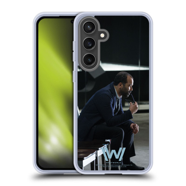 Westworld Characters Bernard Lowe Soft Gel Case for Samsung Galaxy S24 FE & MagSafe